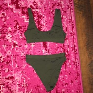 Olive bikini Hot Miami Style/ Dippin Daisy brand